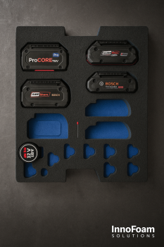 Schaumeinlage für Bosch Akkus ProCore 5.5 Ah 10 Ah Und 12v für Bosch L-Boxx 136